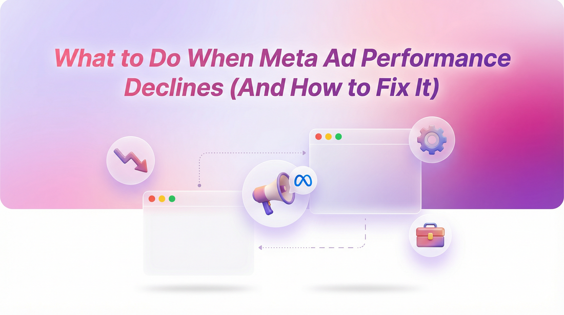 What to Do When Meta Ad Performance Declines (And How to Fix It)