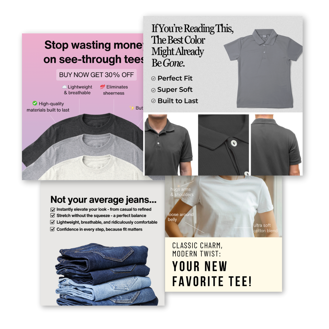Templates for Style Shoppers
