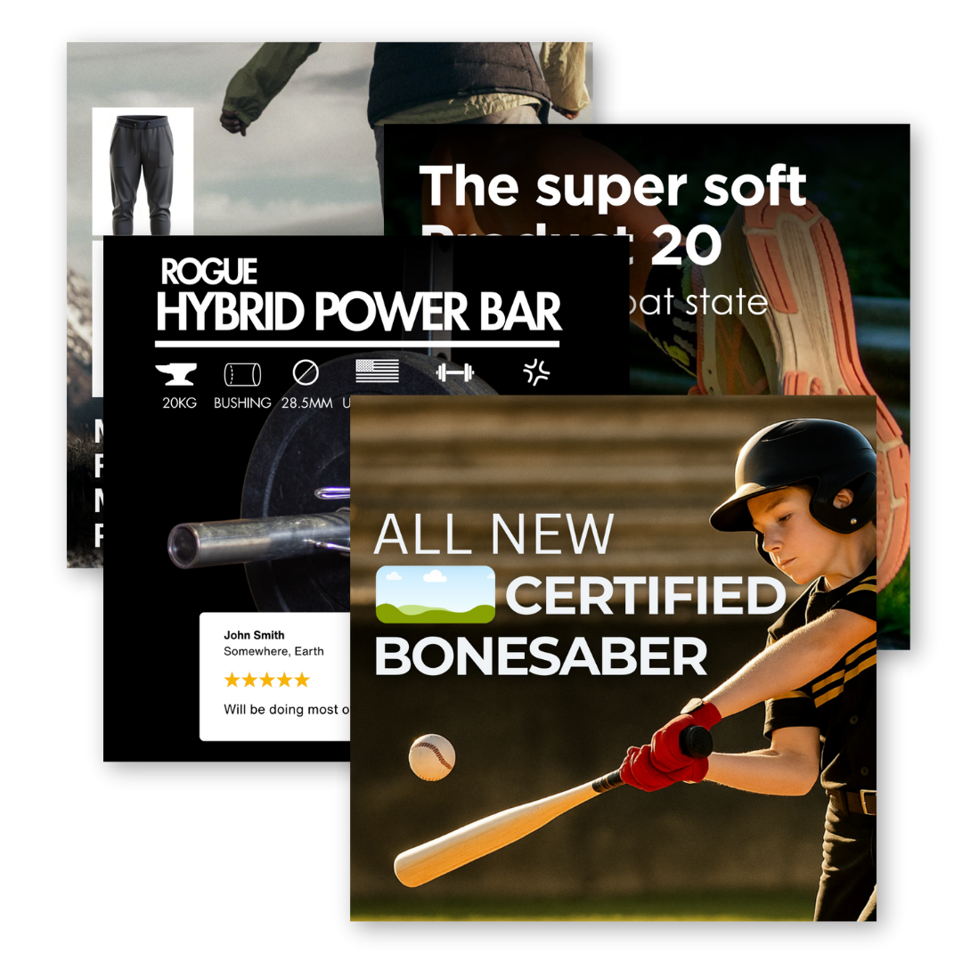 New Products (20 templates)