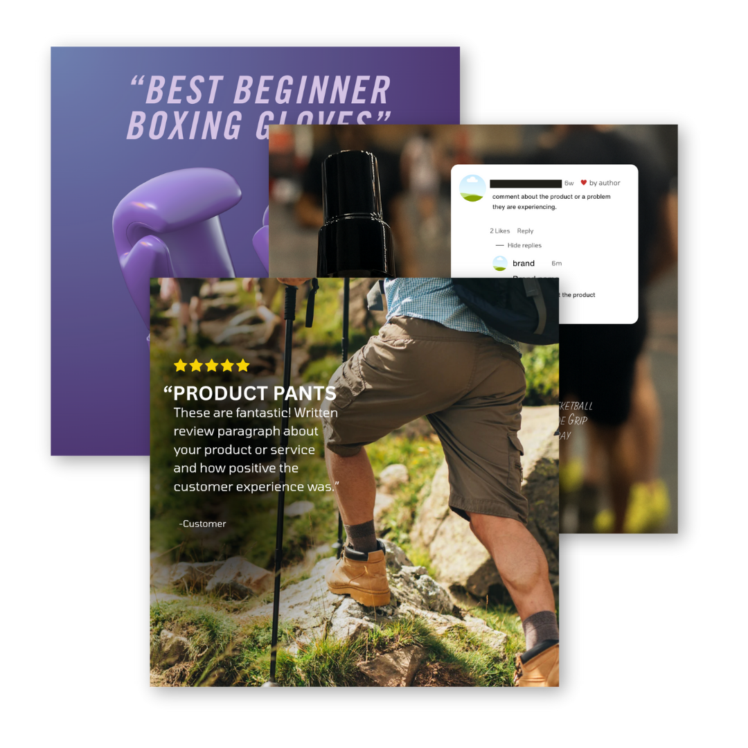 Customer Reviews (20 templates)