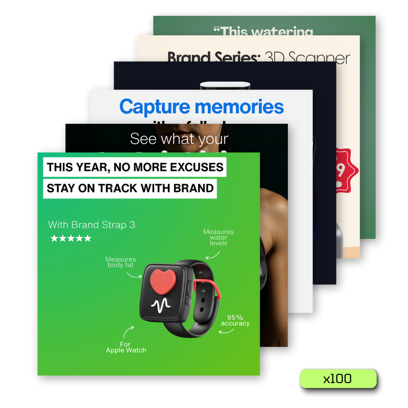 100 Tech & Gadget Ad Templates