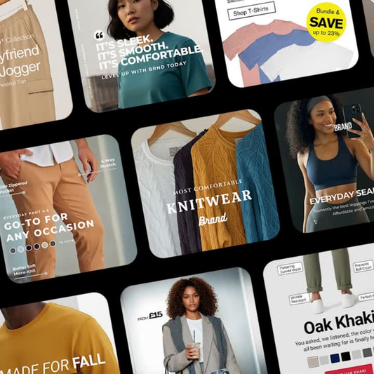 500x Fashion & Apparel Template Megapack