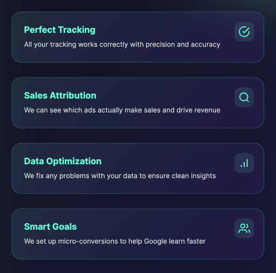 We Track Everything Perfectly