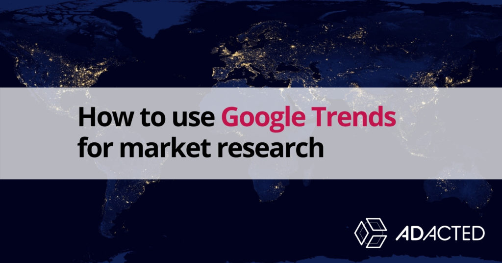 how to do market research on google